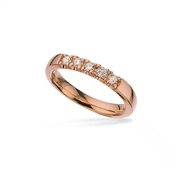 ILOVE RING SØLV ROSÉ FG. 0,25 H-W/P1