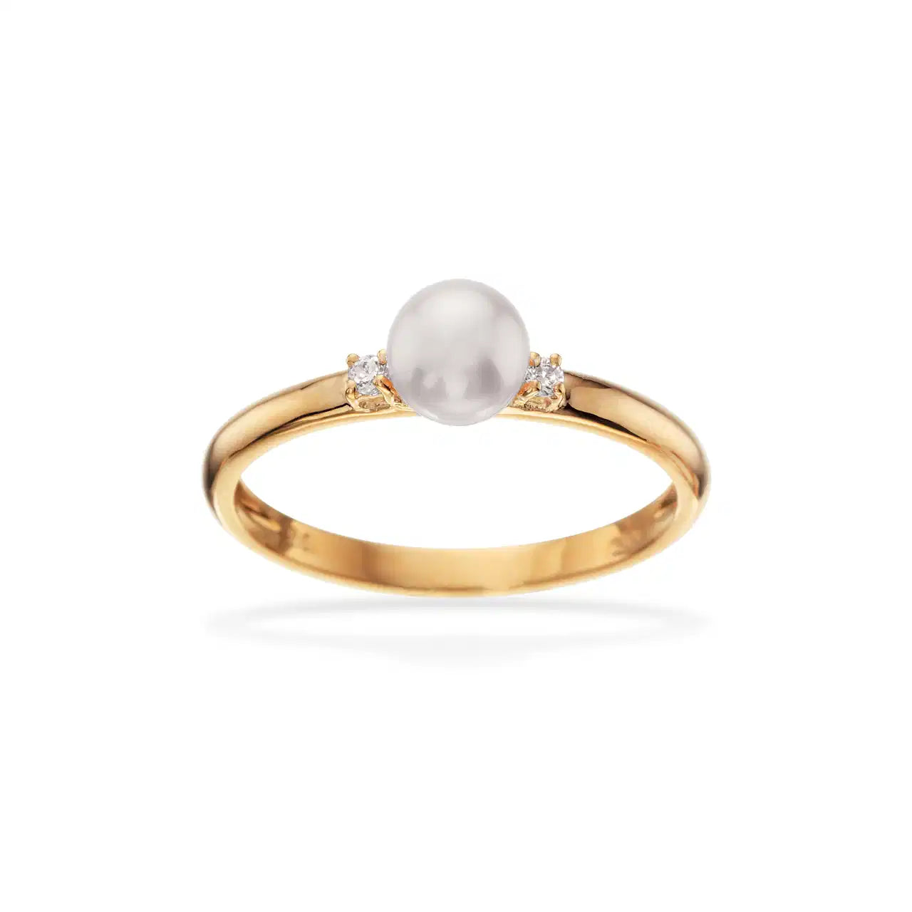 RING FKP. CUBIC ZIR. 8 KT.