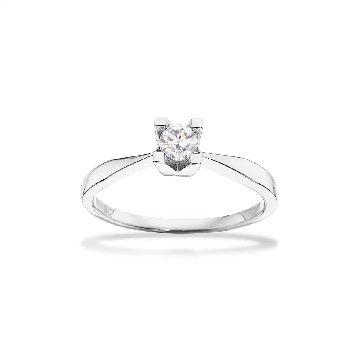 KLEOPATRA RING 0,20 H-W/SI 8 KT