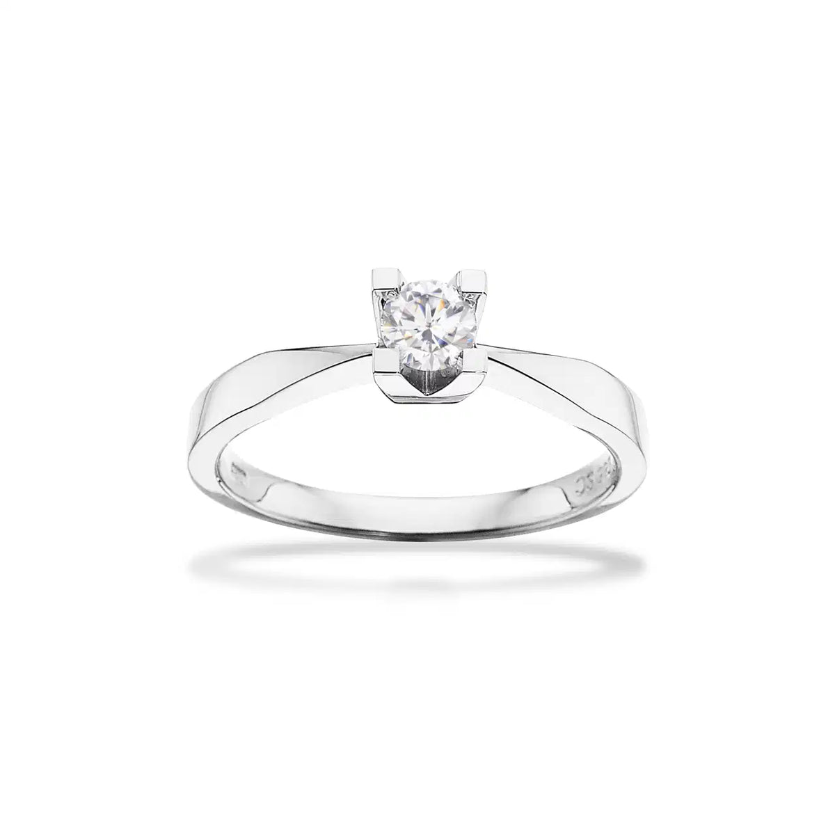 KLEOPATRA RING 0,25 H-W/SI 8 KT