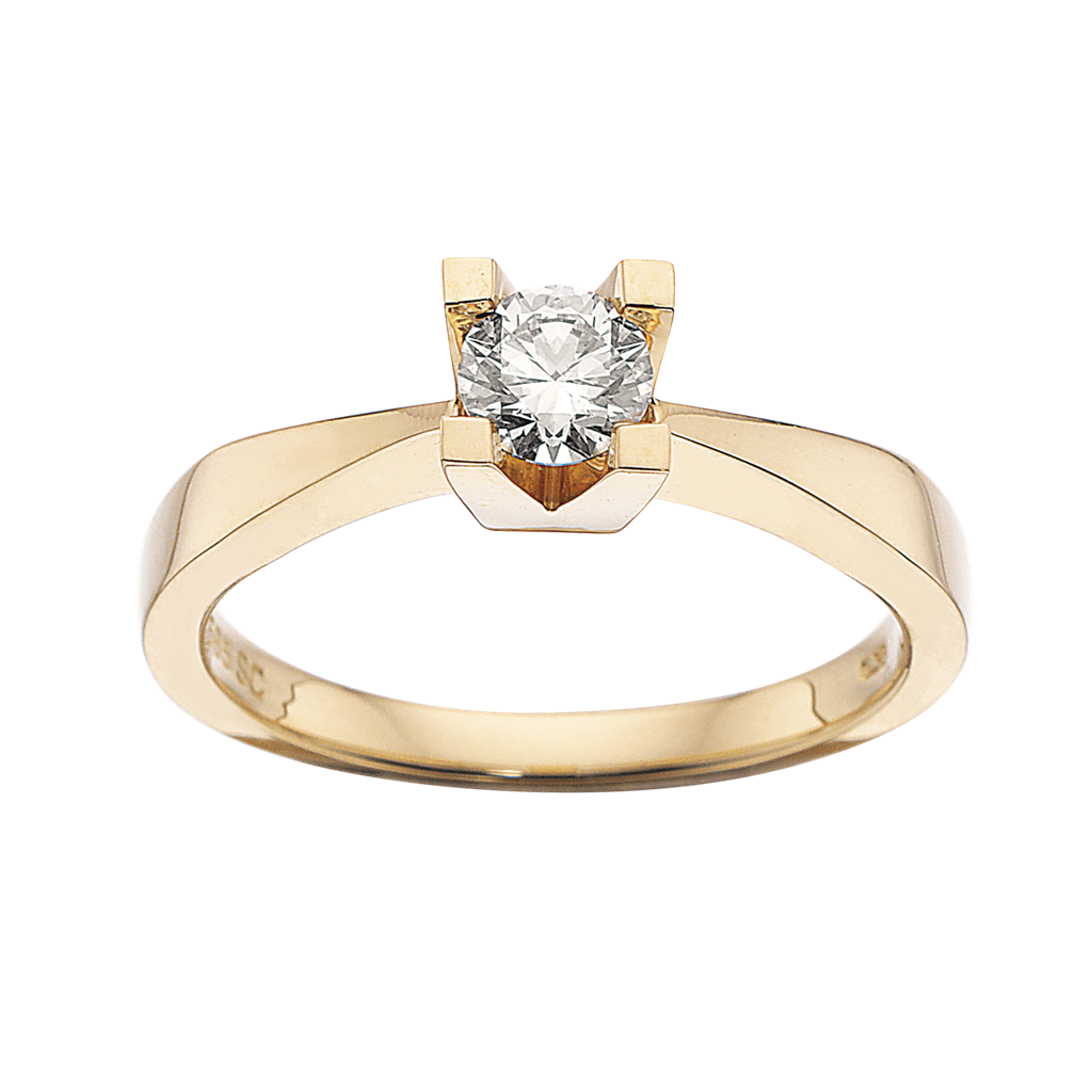 Kleopatra Ring 0,35 ct. i 14 Karat Guld fra Scrouples