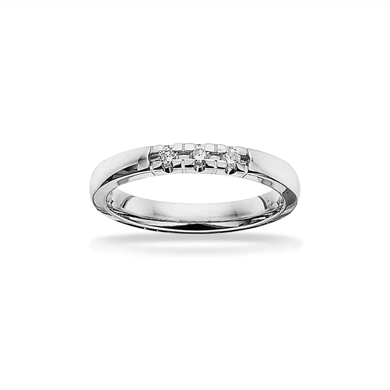 GRACE RING 14KT.HV 3X0,03 H-W/SI