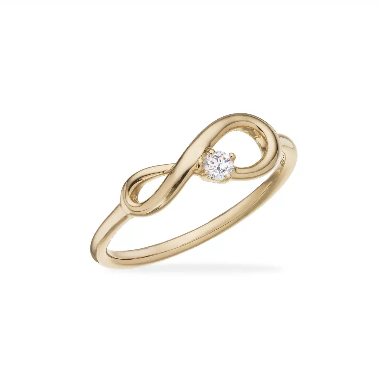 RING CUBIC ZIR. 8 KT.