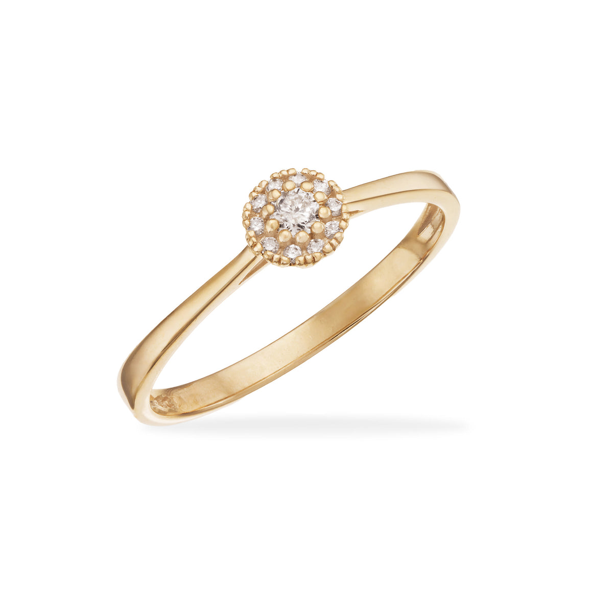 RING ROSET 0,096 H-W/P1 8 KT