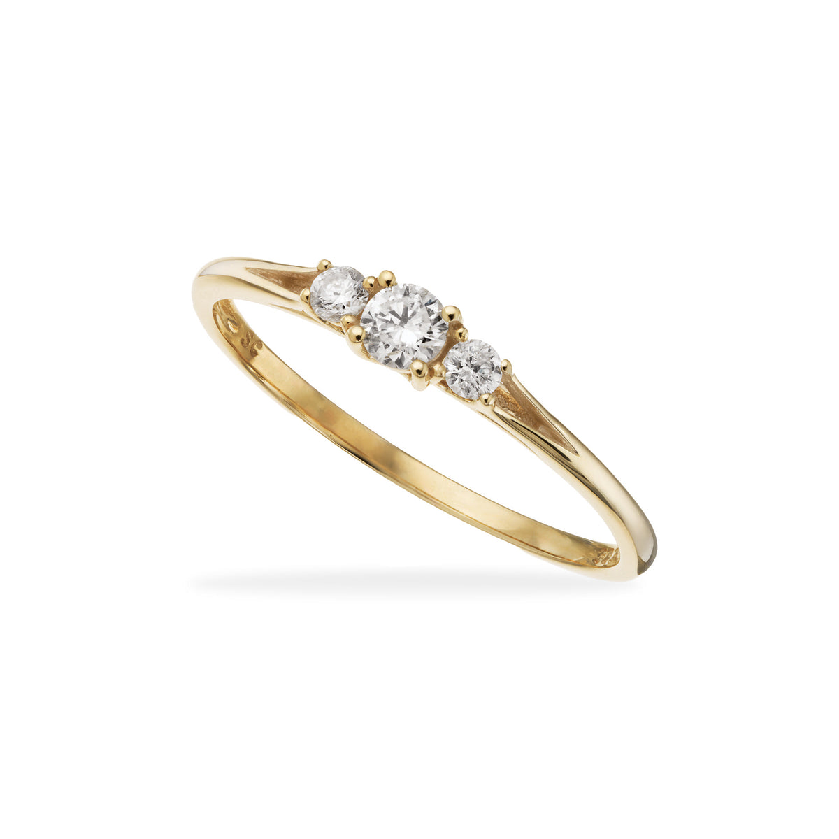 RING 0,17 H-W/P1 8 KT