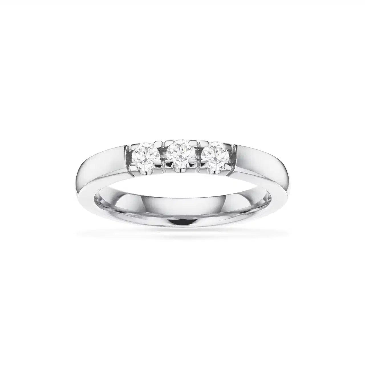 GRACE RING 14 KT.HV 3X0,07 H-W/SI
