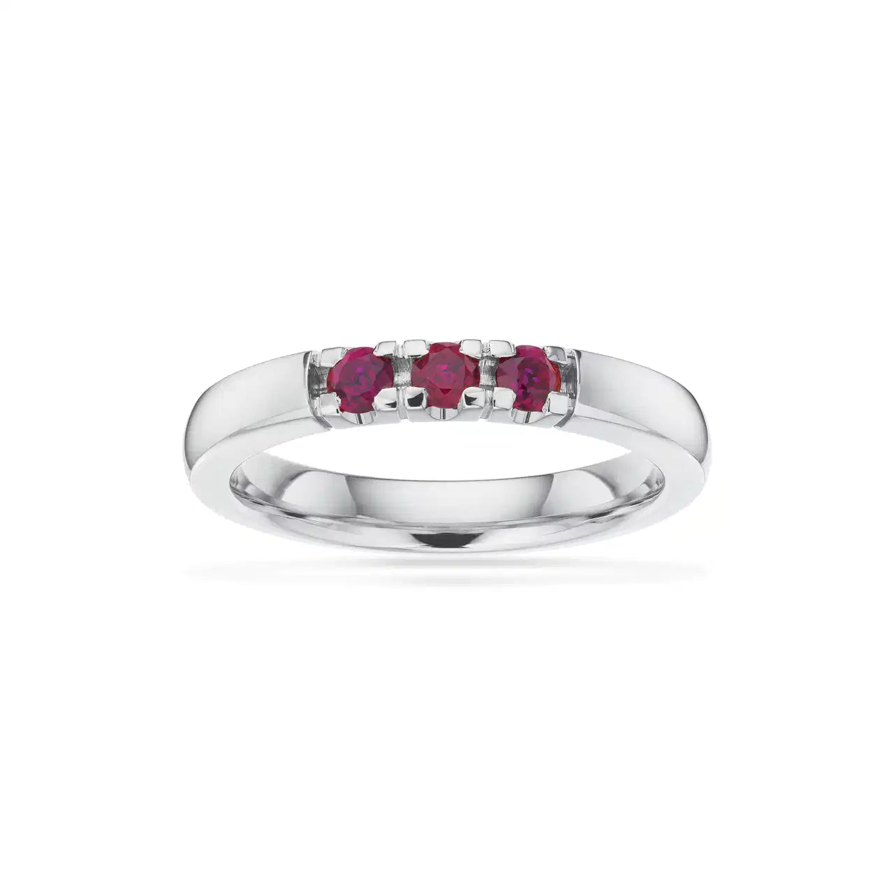 GRACE RING 14 KT. HV. 3X0,07 RUBIN