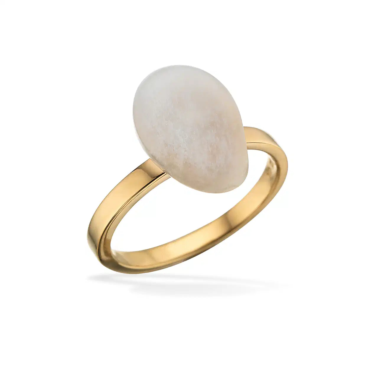 RING MÅNESTEN SØLV FG.