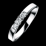 DIVA RING 14 KT. HV. 3X0,05 H-W/P1 STR.54