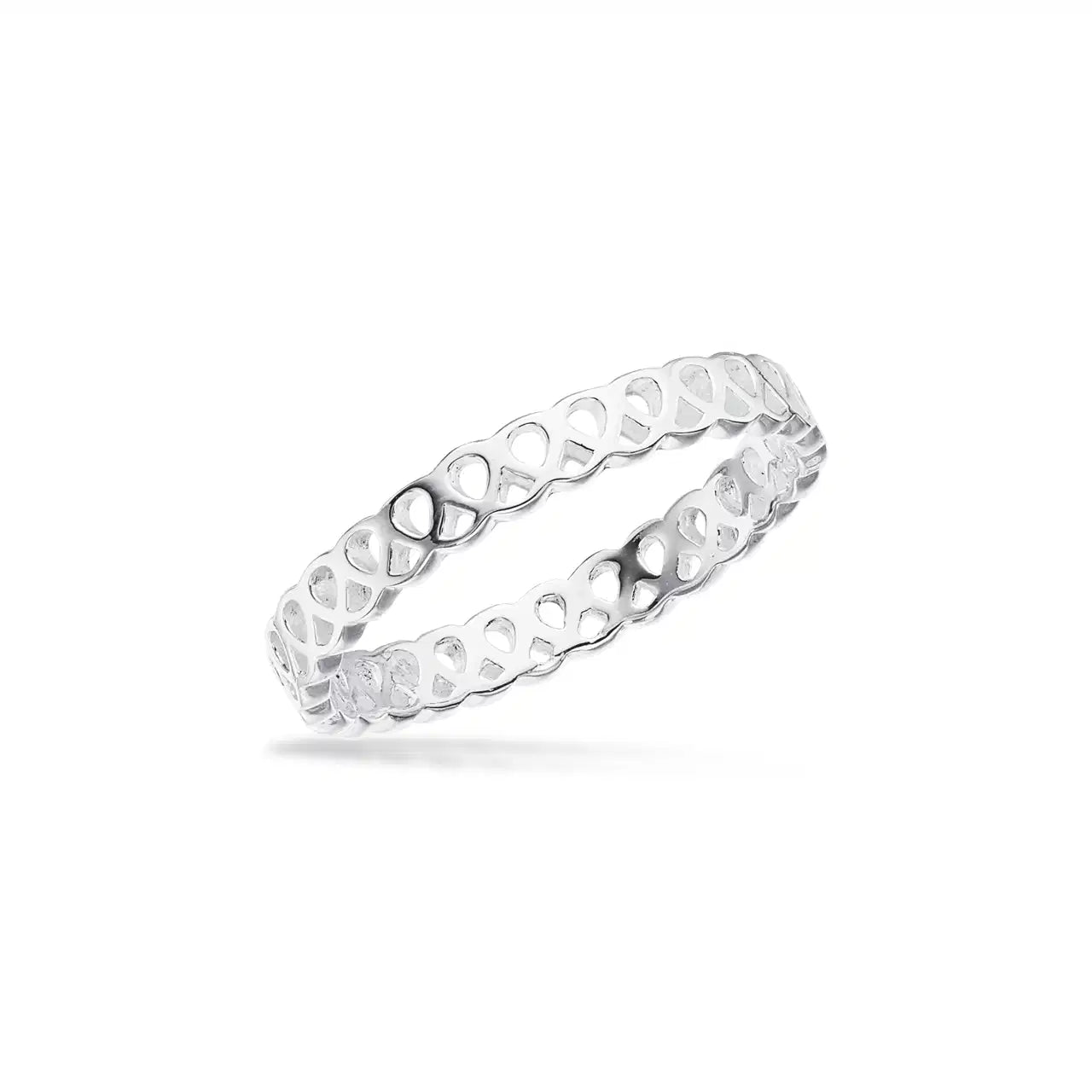 PIGERING HJERTER 46-52 SØLV