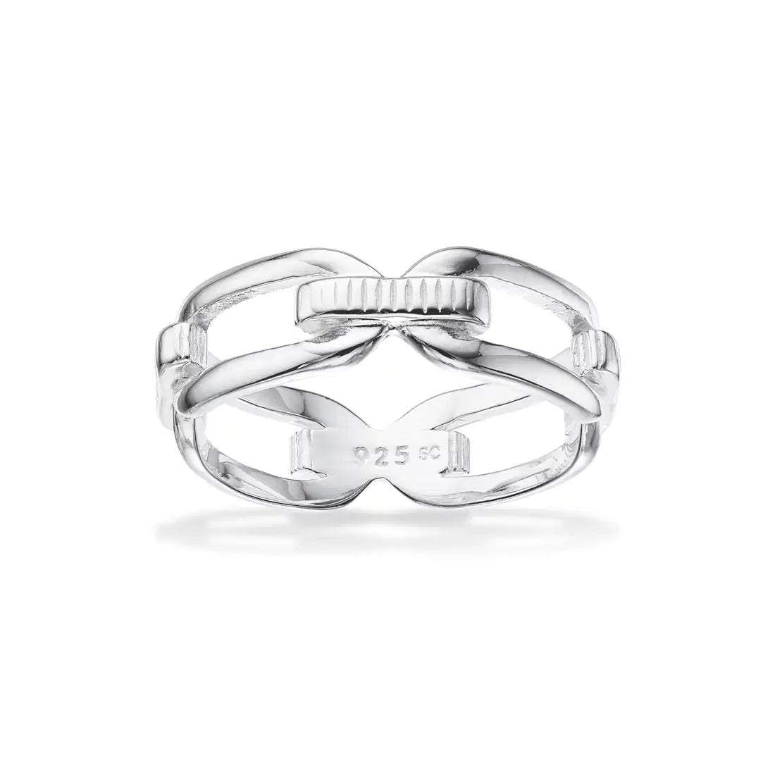 RING LINKS SØLV