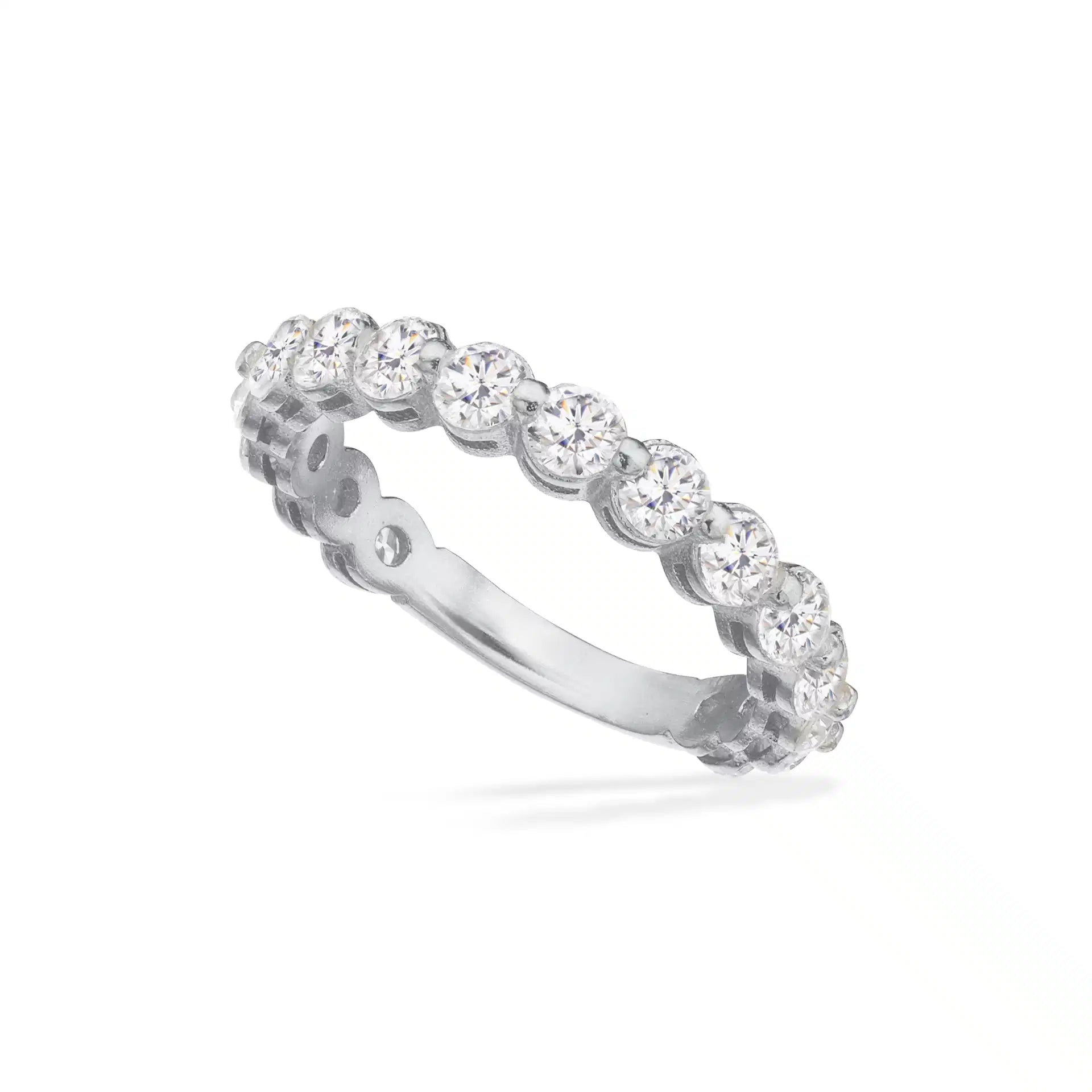 SOHO RING CUBIC ZIR. SØLV RH.