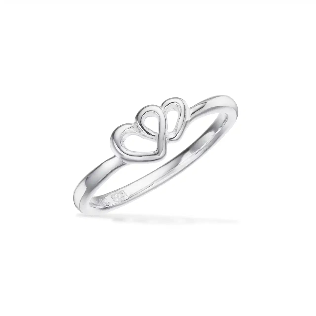 PIGERING HJERTE 46-52 SØLV