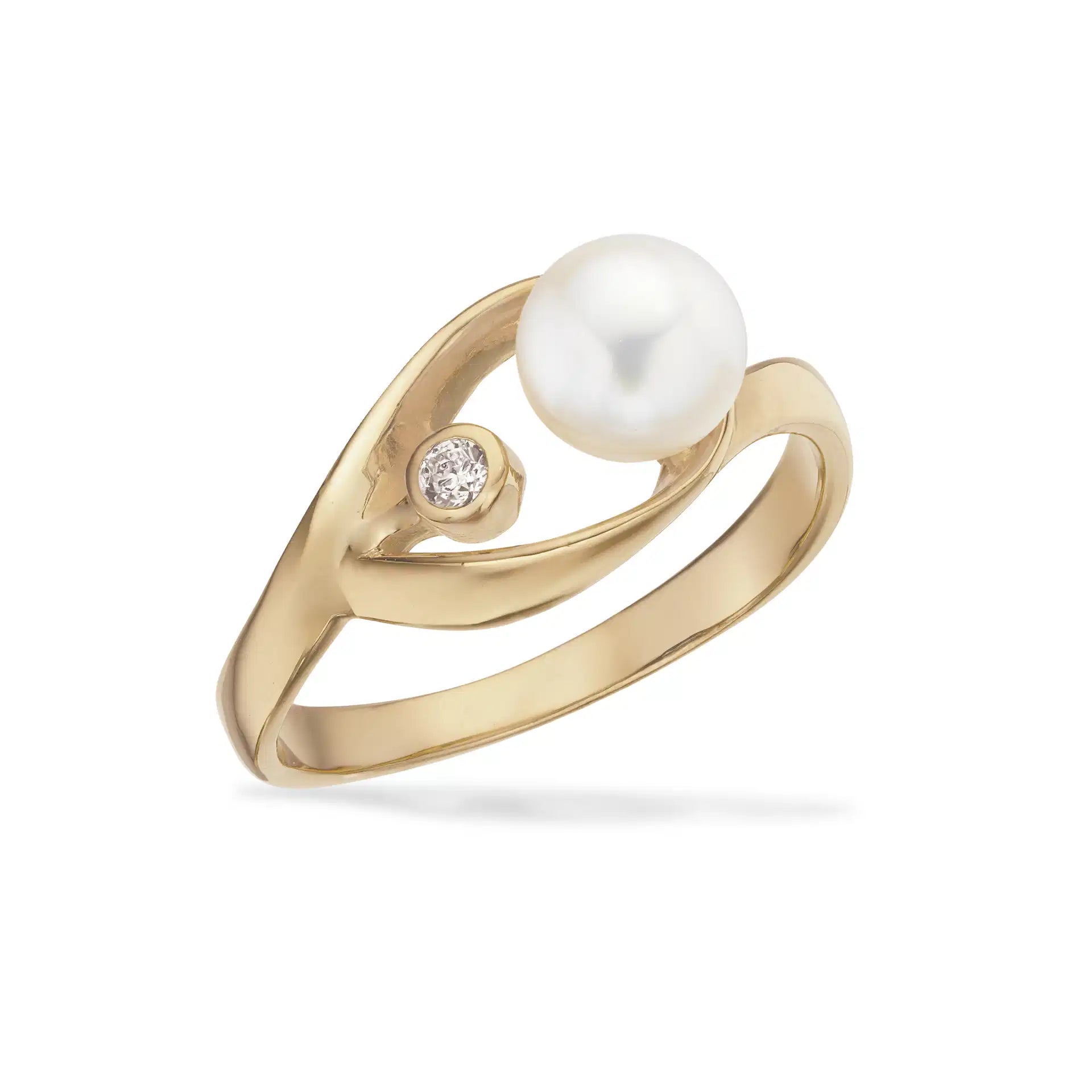 RING FKP./CUBIC ZIR. SØLV FG.