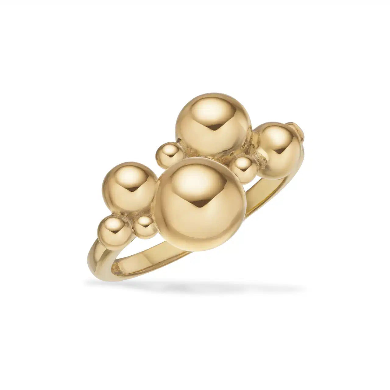 RING KUGLER SØLV FG.