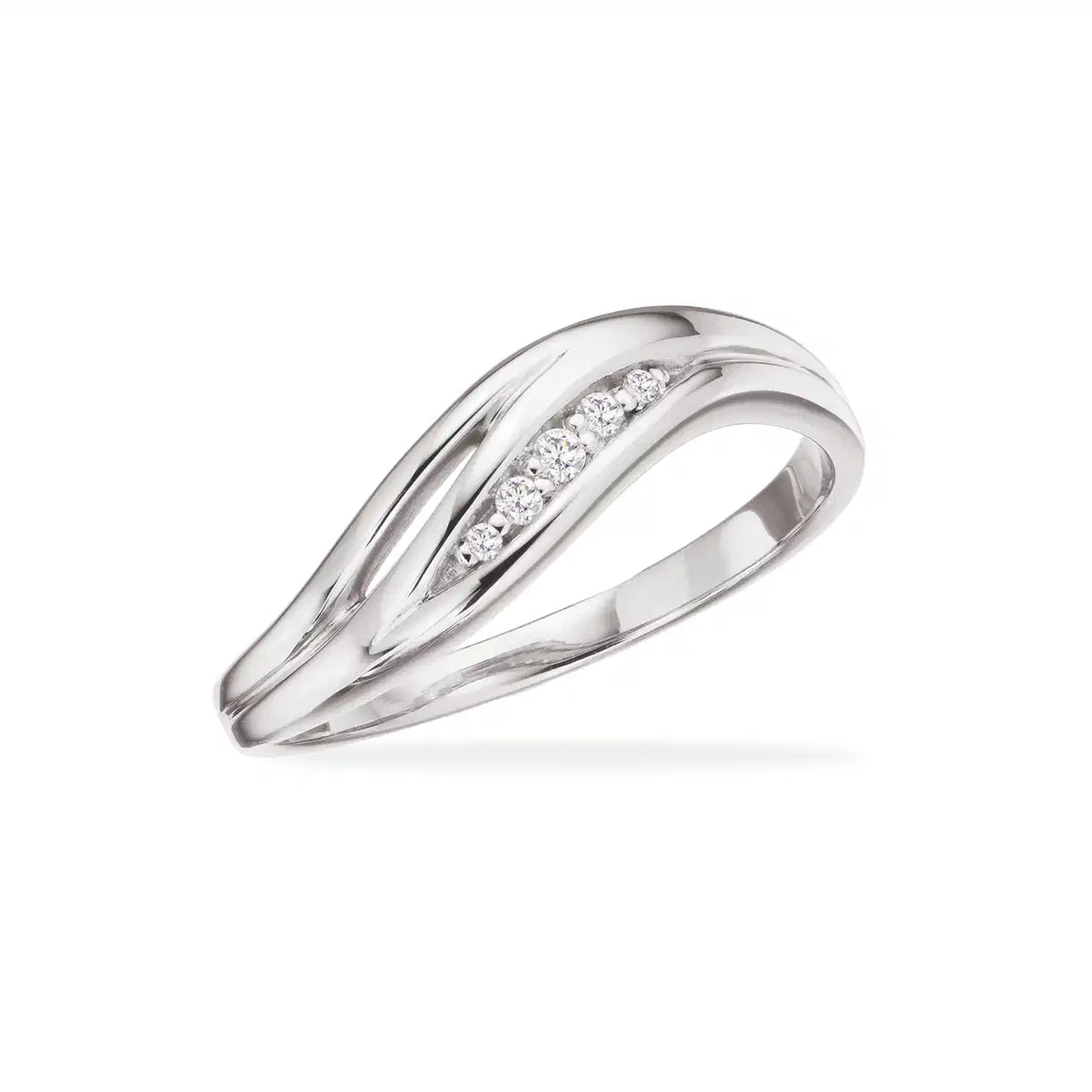 SOHO RING CUBIC ZIR. SØLV RH.