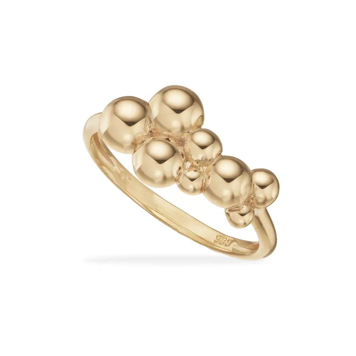 RING KUGLER SØLV FG.