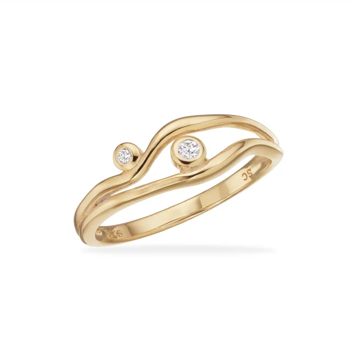 RING CUBIC ZIR. SØLV FG.