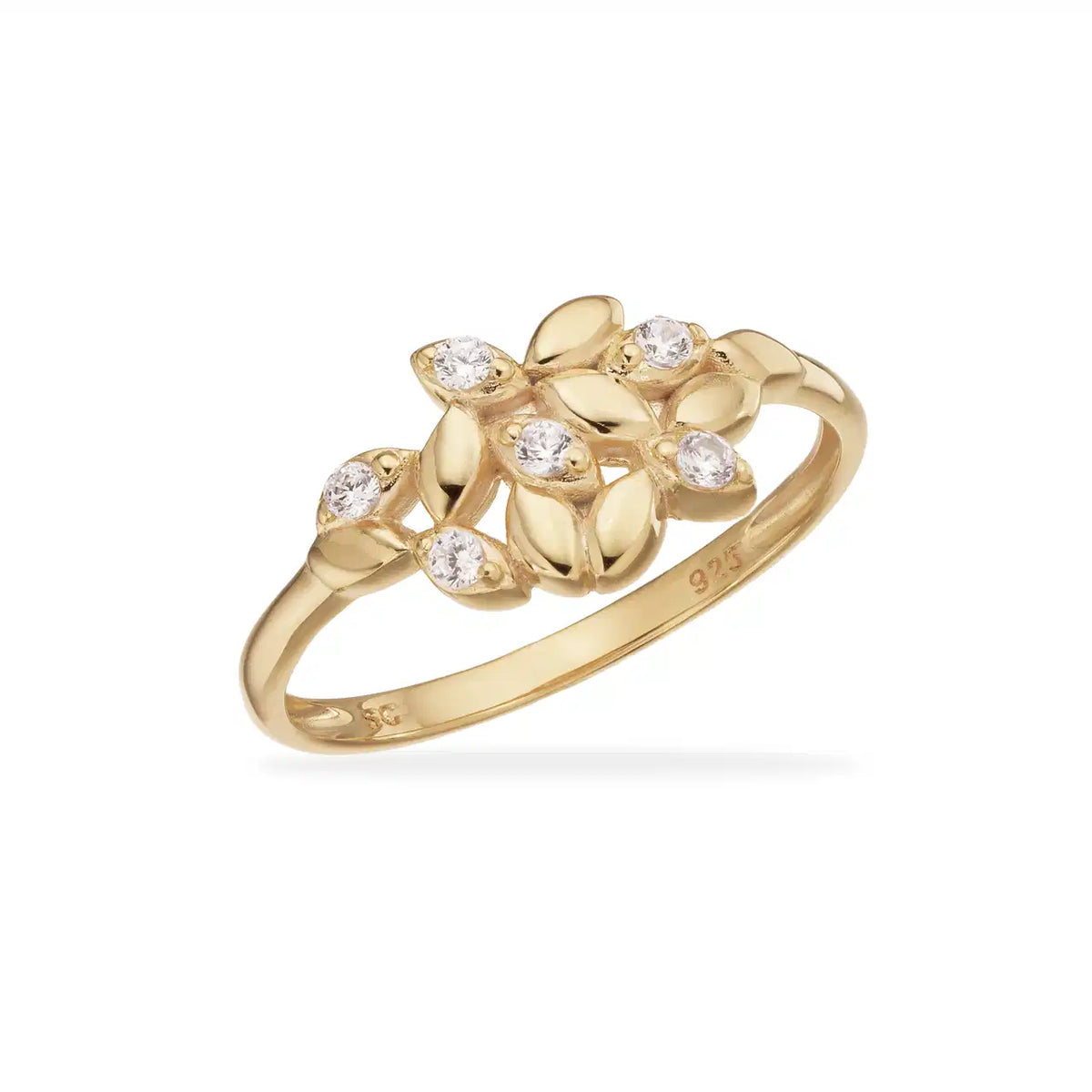 RING CUBIC ZIR. SØLV FG.