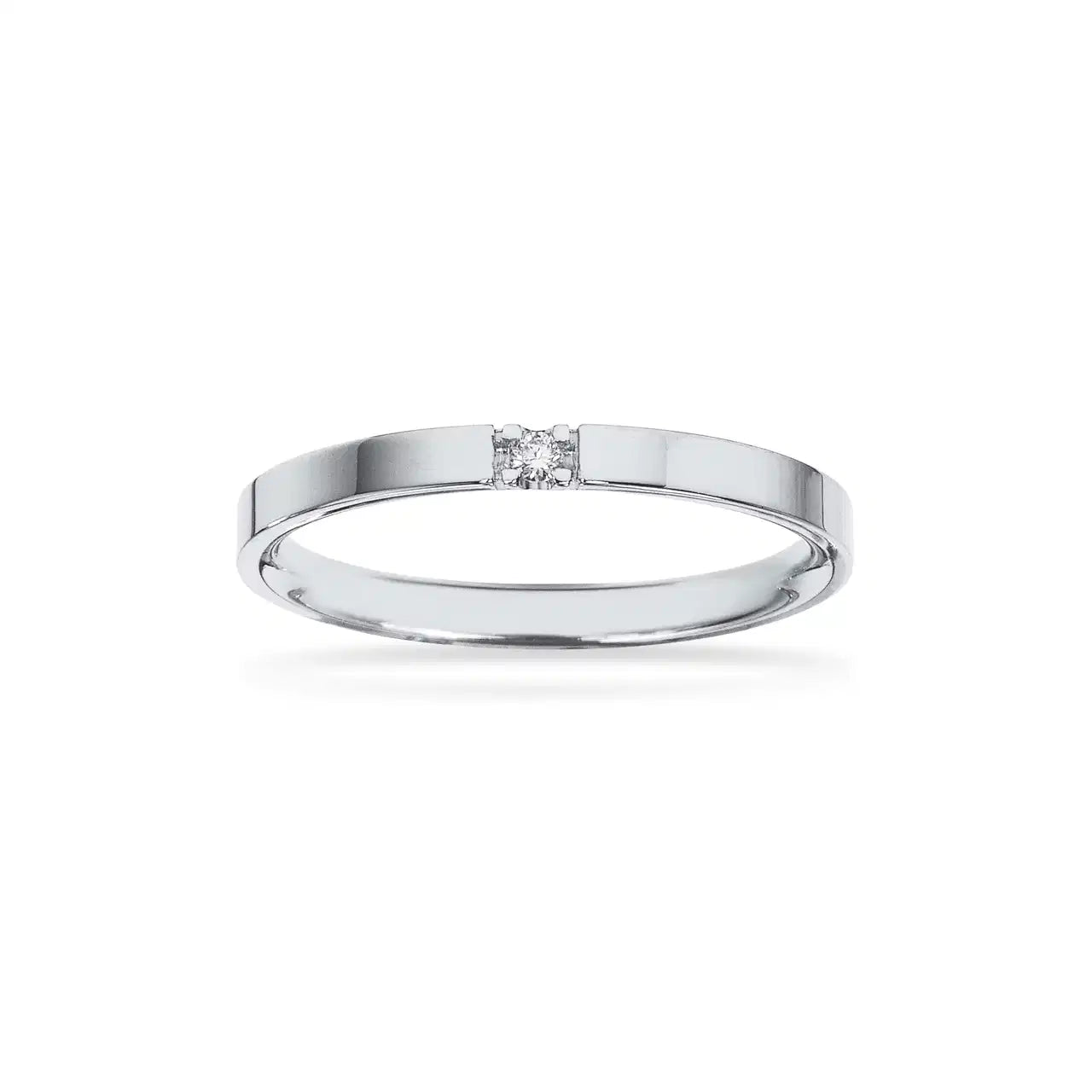 GRACE RING 8 KT. HV. 1X0,02 H-W/P1