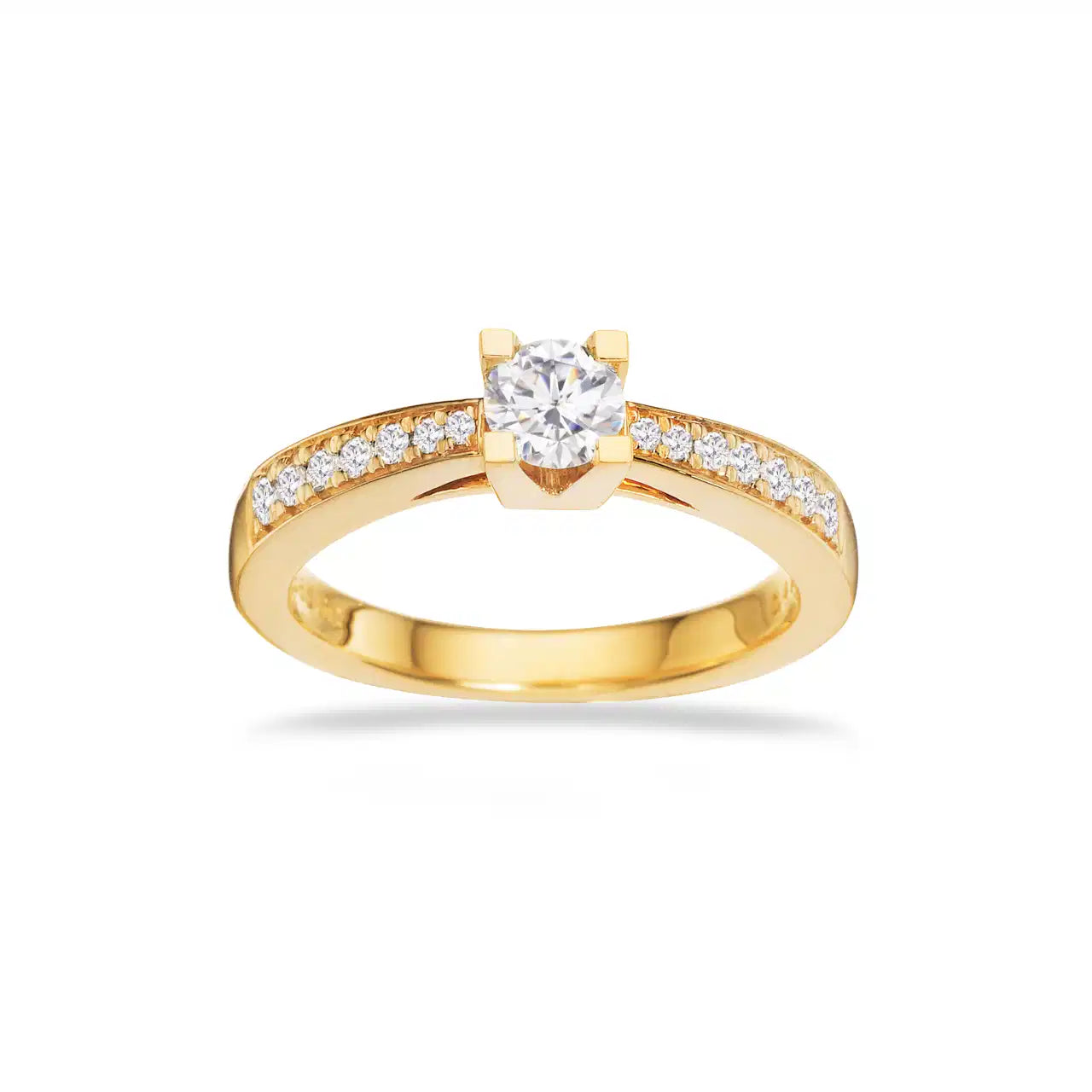 KLEOPATRA QUEEN RING 0,43 W/SI 14 KT