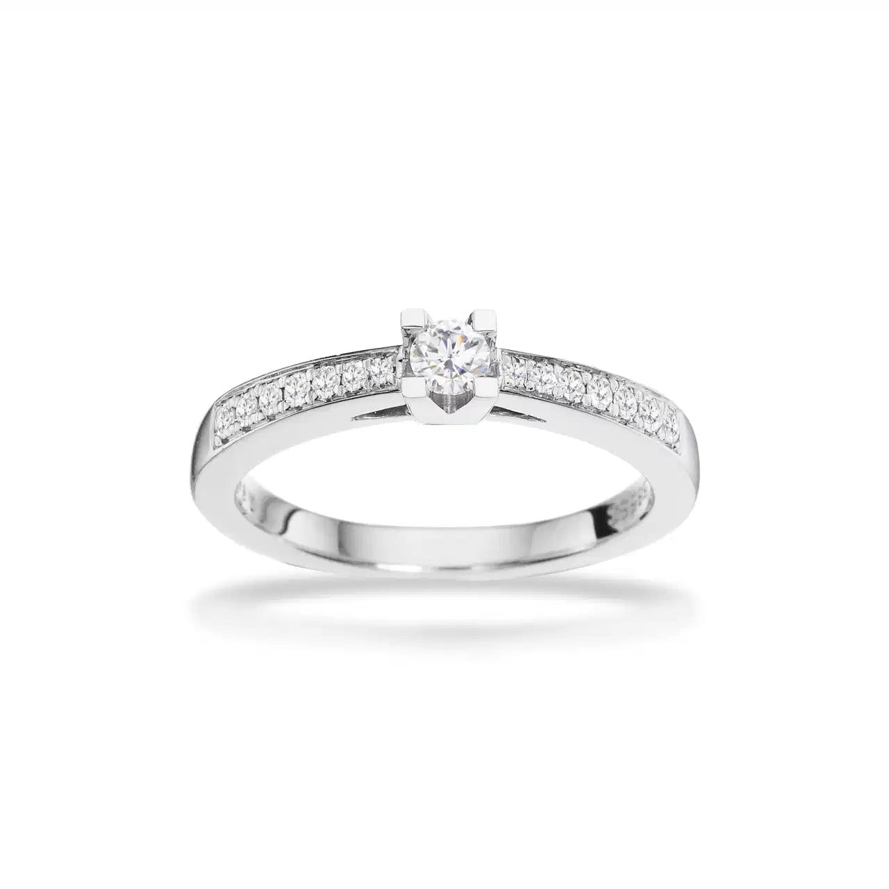 KLEOPATRA QUEEN RING 0,22 W/SI 14 KT