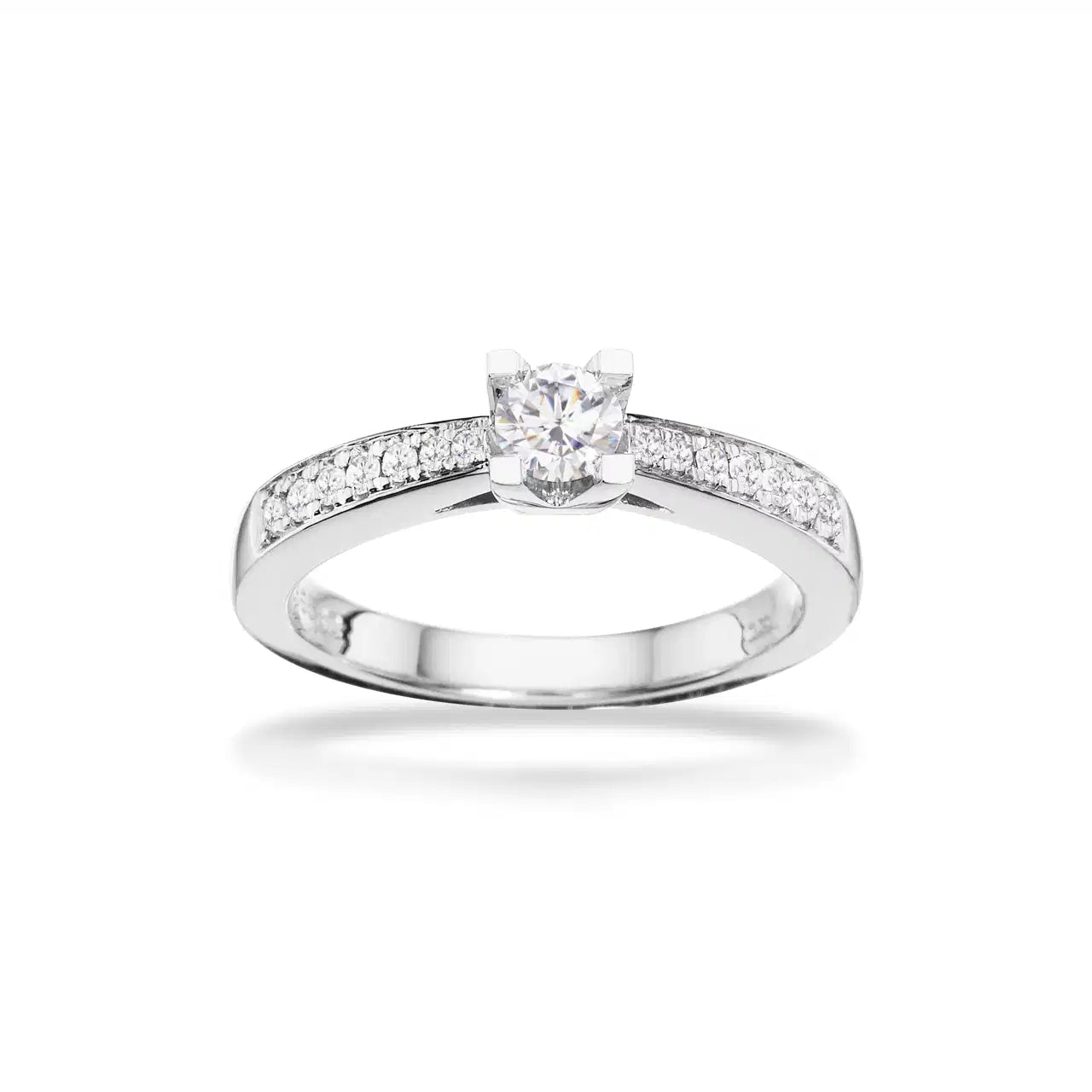KLEOPATRA QUEEN RING 0,33 W/SI 14 KT