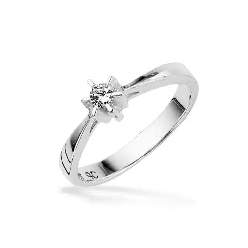 RING SØLV SYN.ZIR
