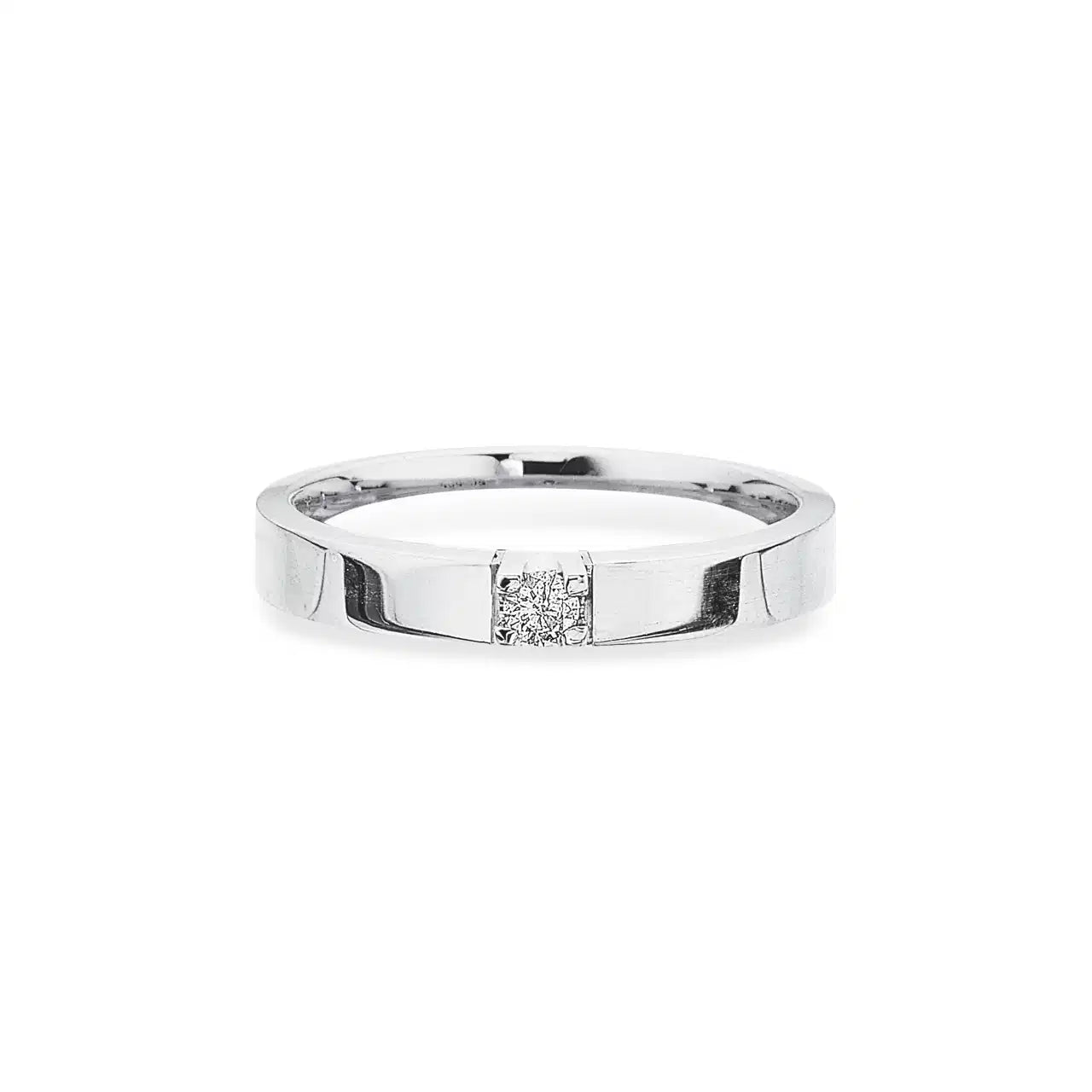 GRACE RING M/GR.14 KT.HV. 1X0,07 H-W/SI