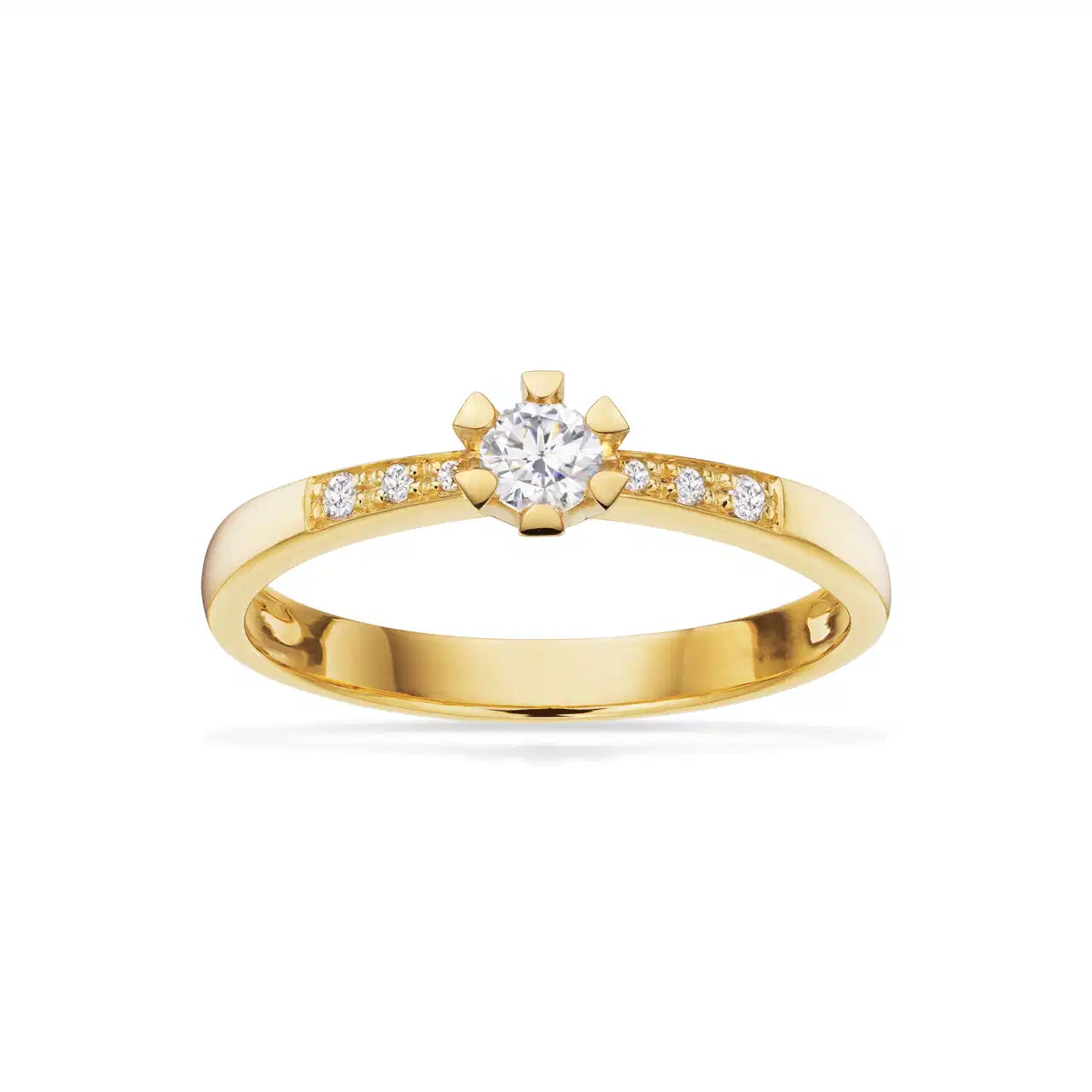 VIDA DARLING RING 0,15 +0,04 H-W/P1 8 KT