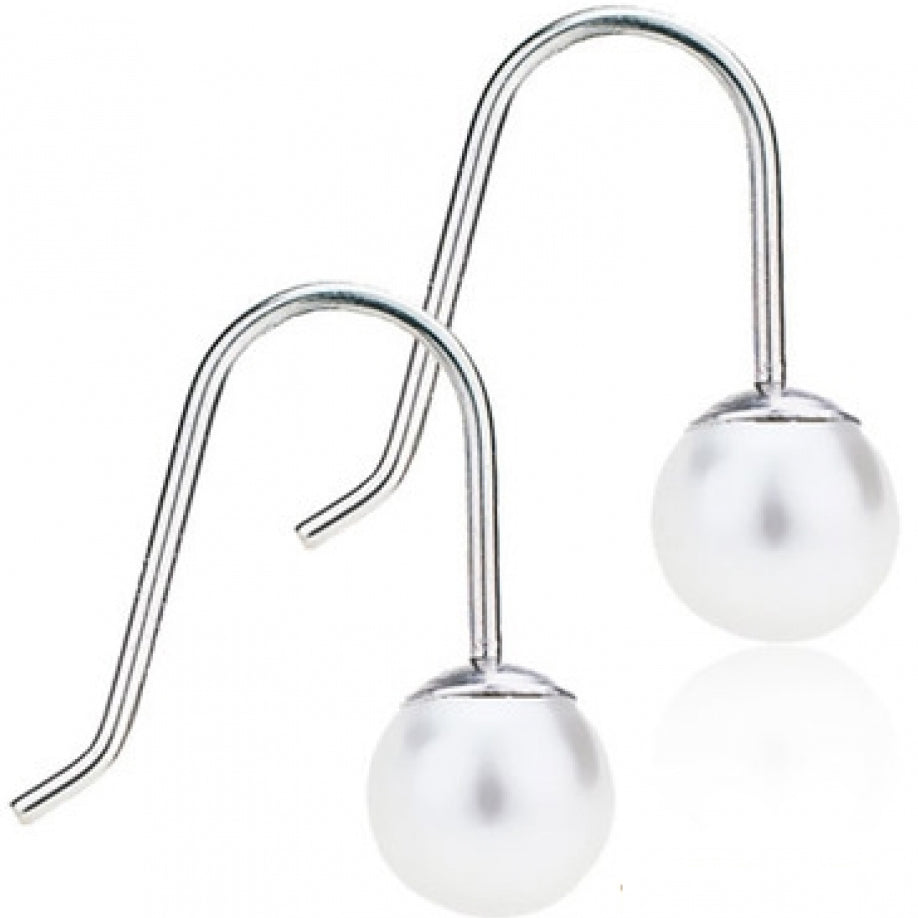 NT MINI PENDANT PEARL 6 MM, WHITE