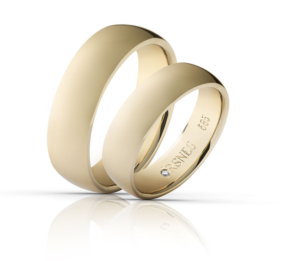 14 KT RING VIELSE ØRSNES