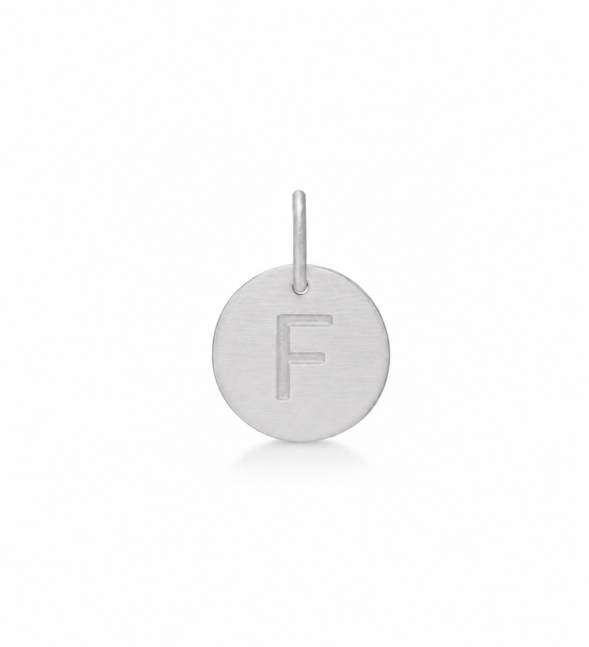 LETTER MOTIVE PENDANT SØLV