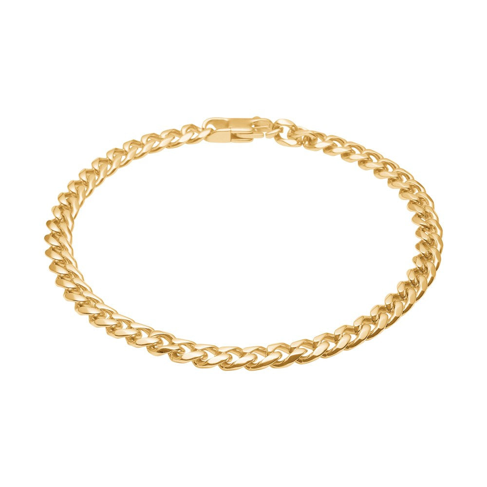 SON ARMBÅND STÅL IP GOLD