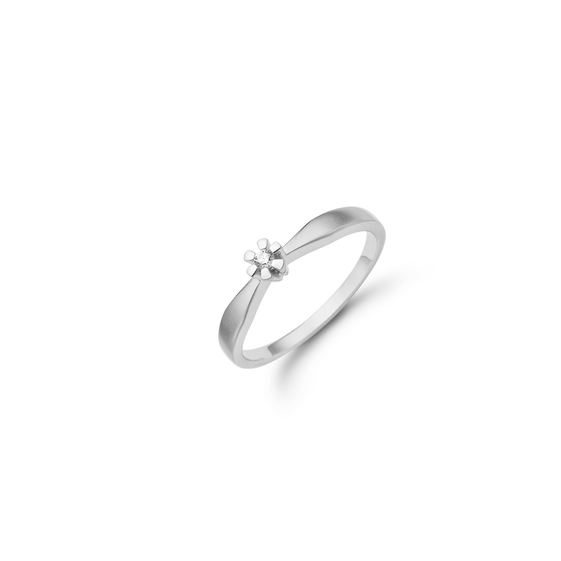 ETERNITY 8KT HV.D.RING 1X0,03CTWSI