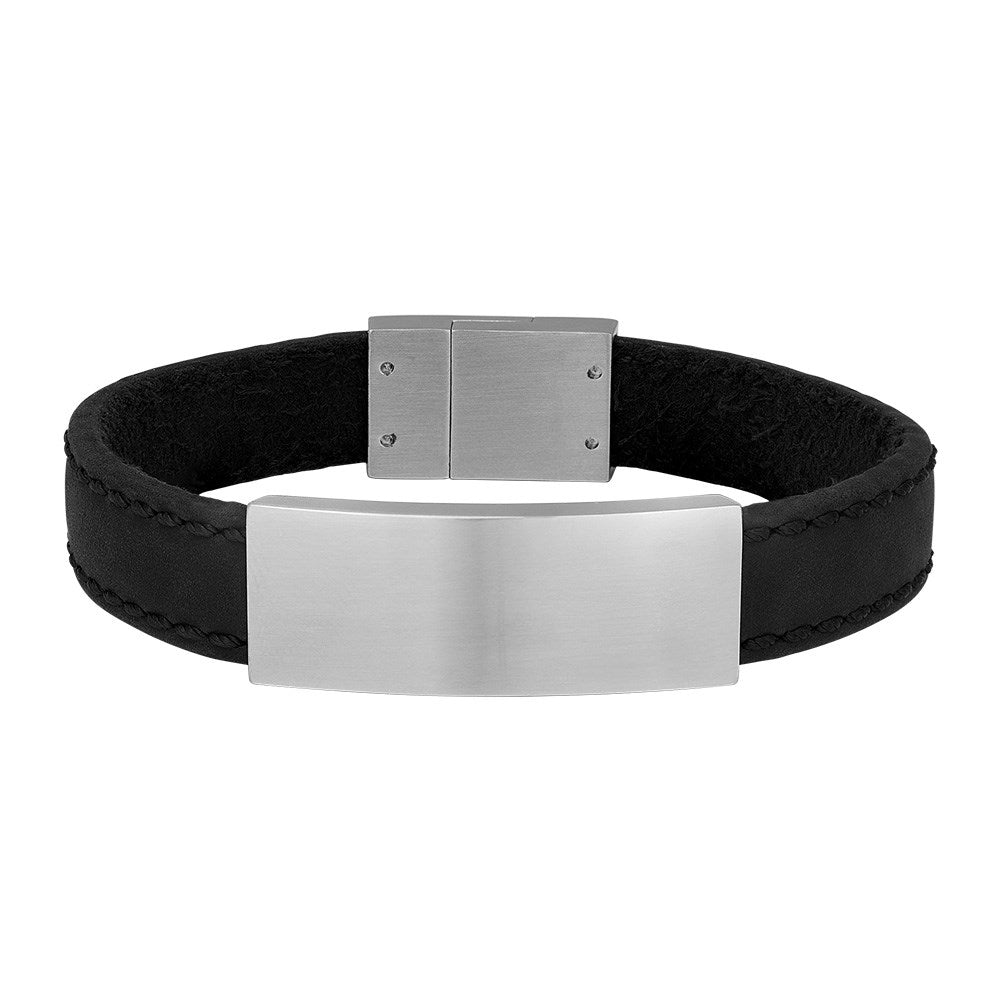 SON ARMBÅND SORT KALVESKIND 23CM 12MM 23