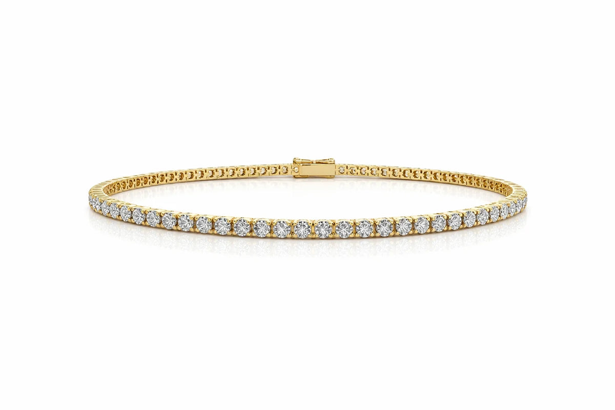 14 KT ARMBÅND 1,45CT W.SI