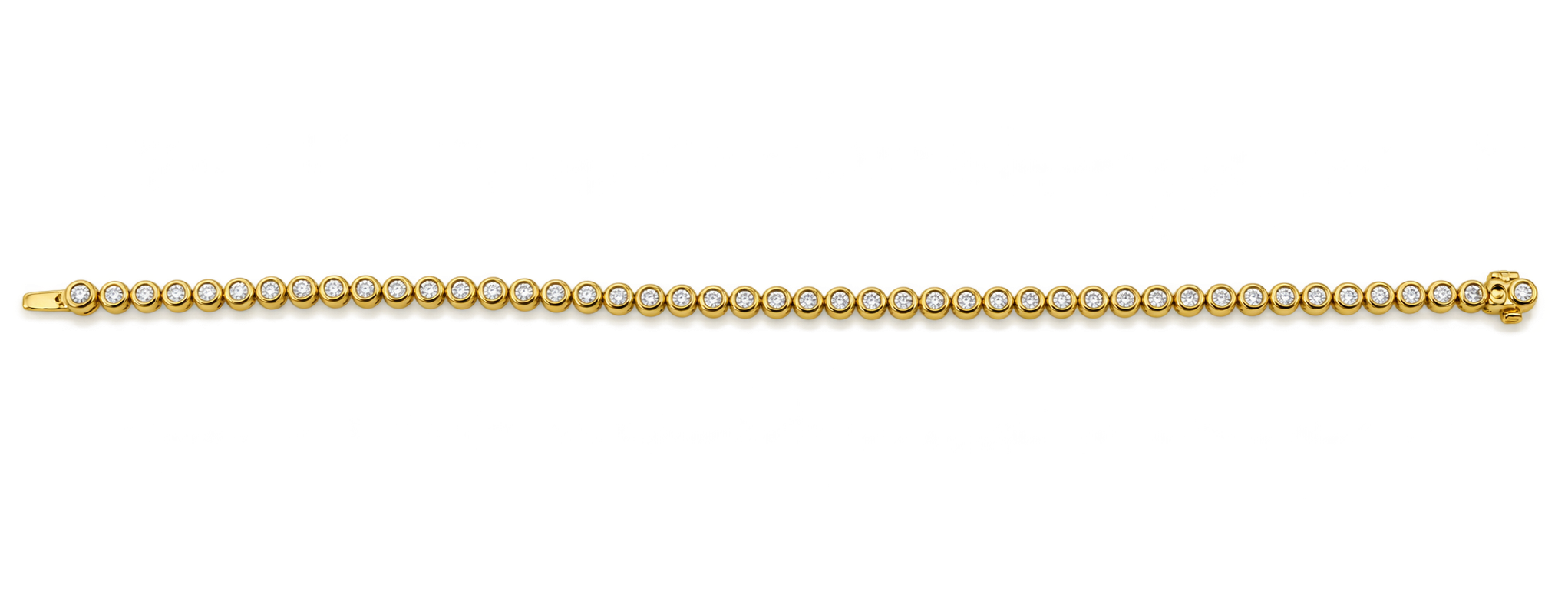 14KT.TENNIS ARMB. 0,52 TW.SI 18,5CM