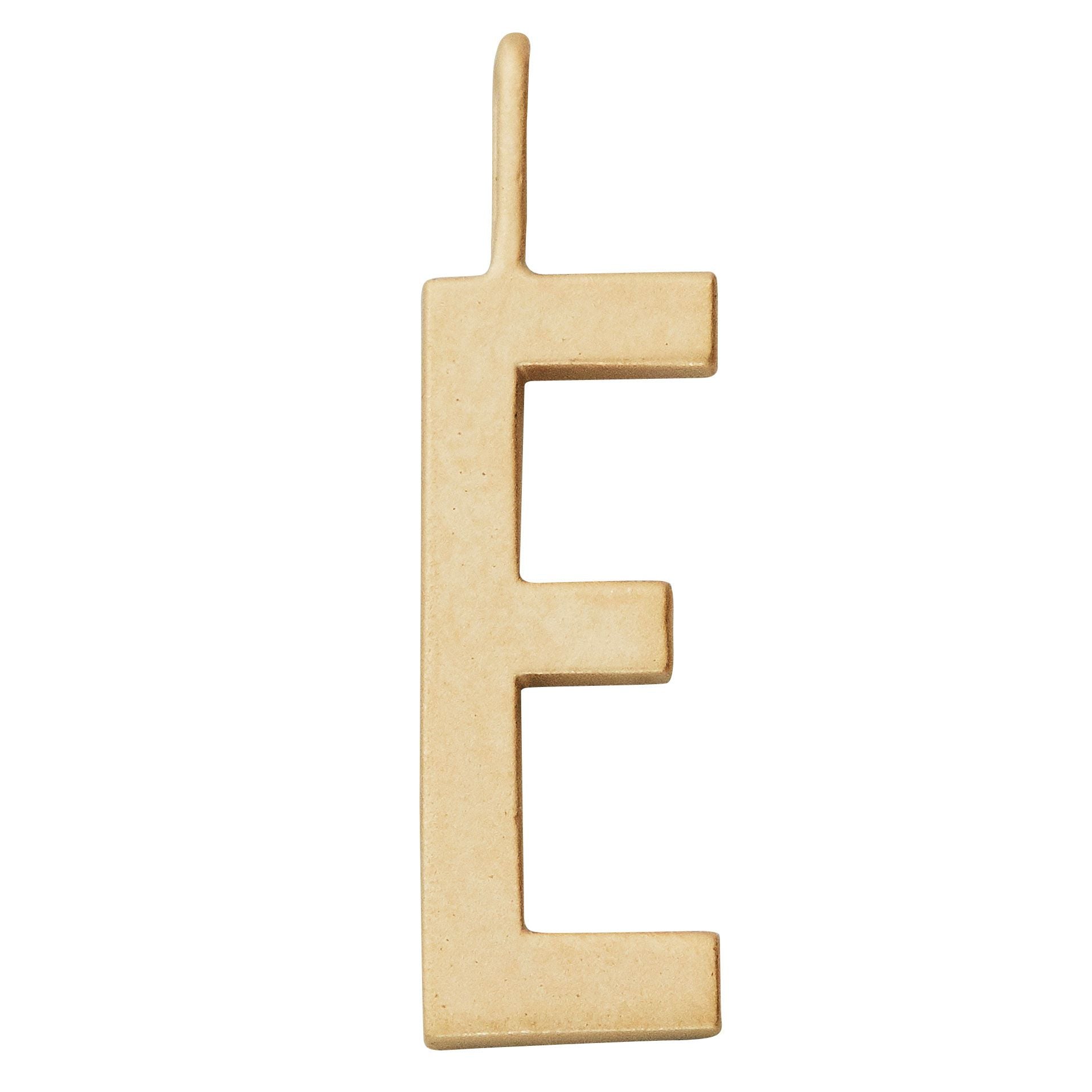 Design Letters, Vedhæng, 16 mm, Forgyldt