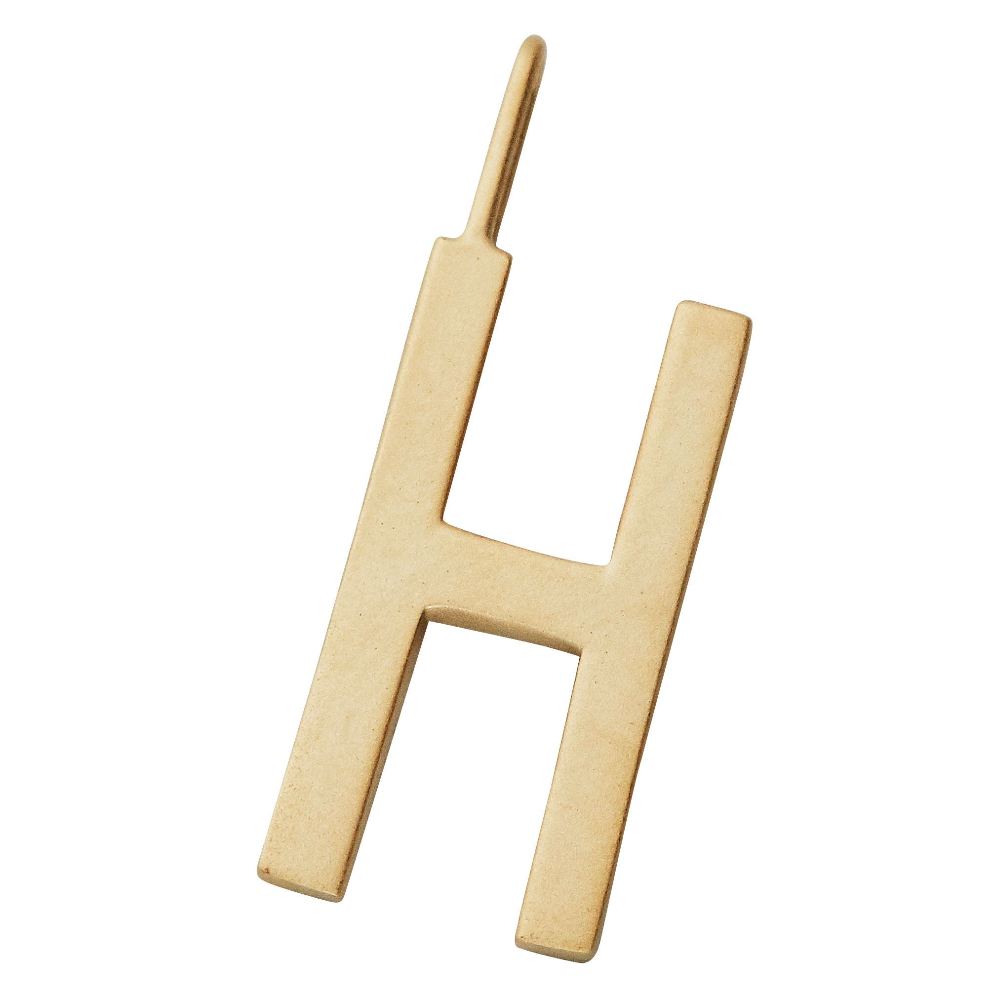 Design Letters, Vedhæng, 16 mm, Forgyldt