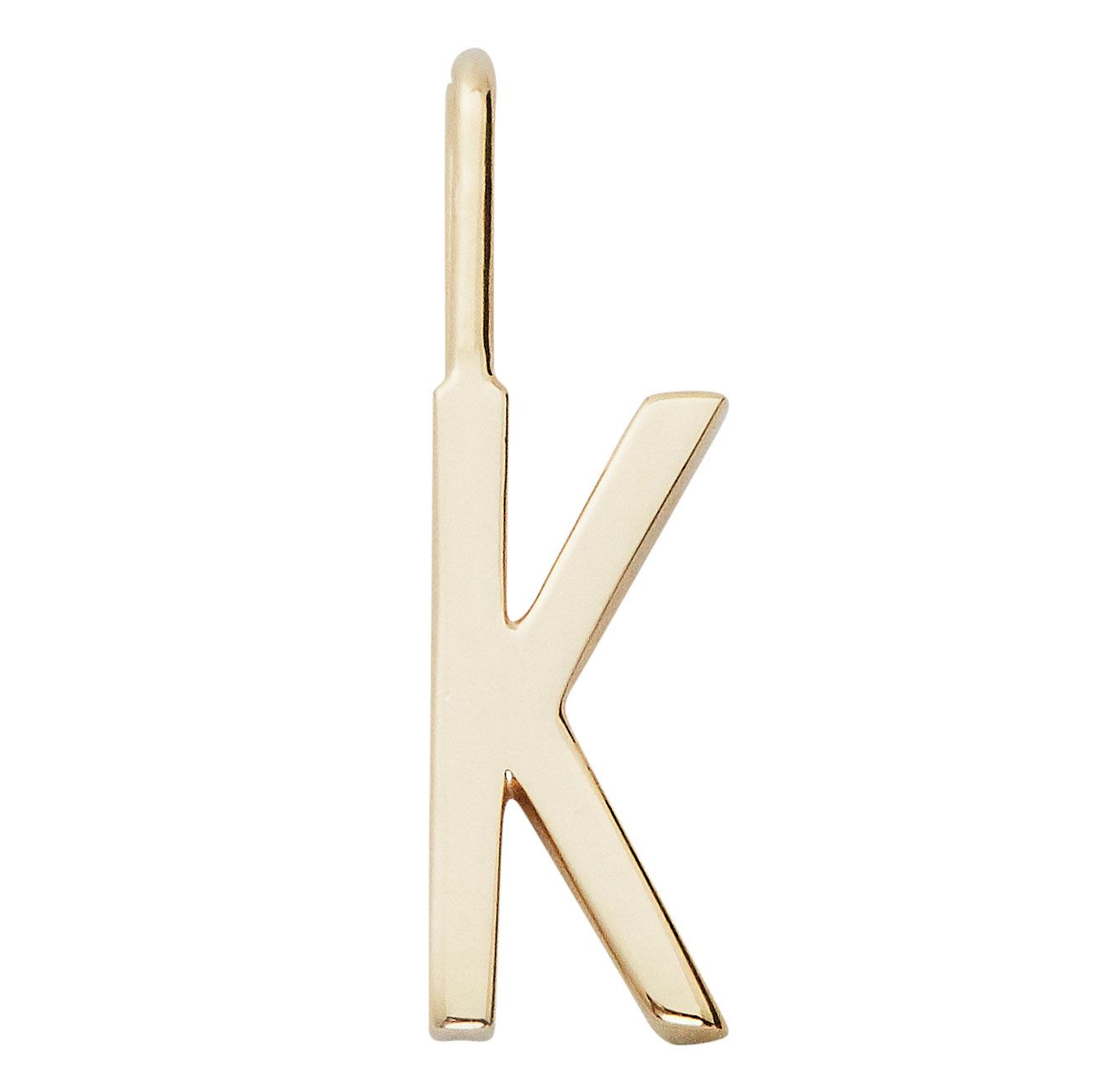 Design Letters, Vedhæng, 10 mm, Forgyldt