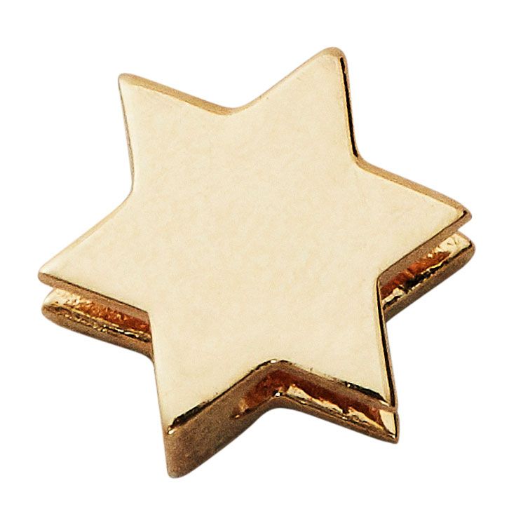Design Letters, Star Vedhæng, Forgyldt