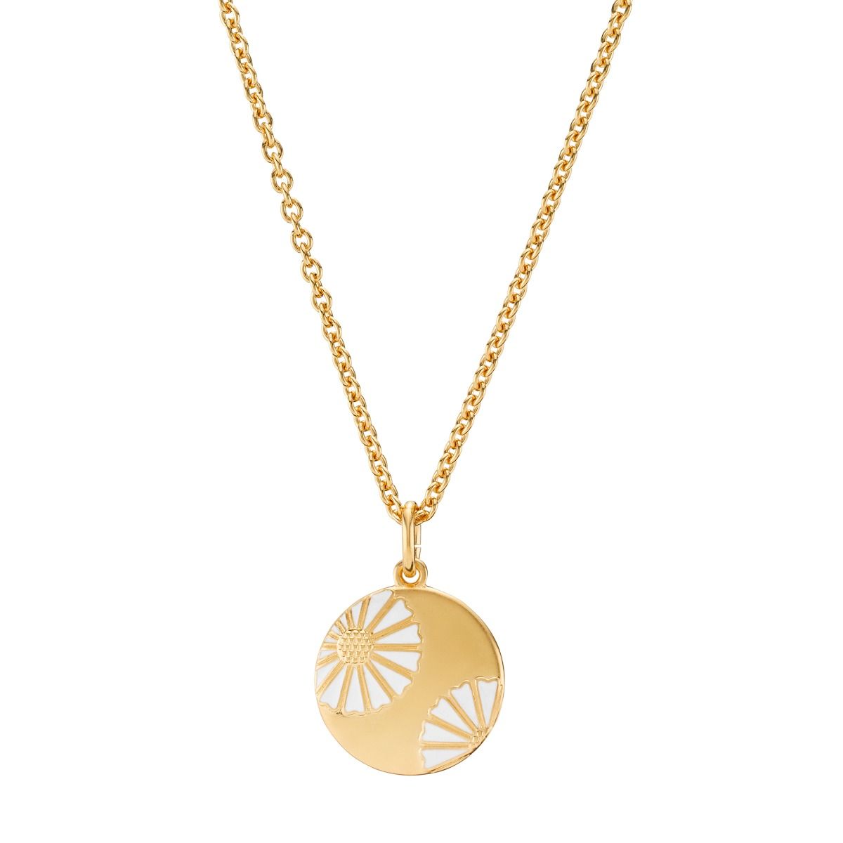 SØLV/FG COLLIER MØNT 16MM