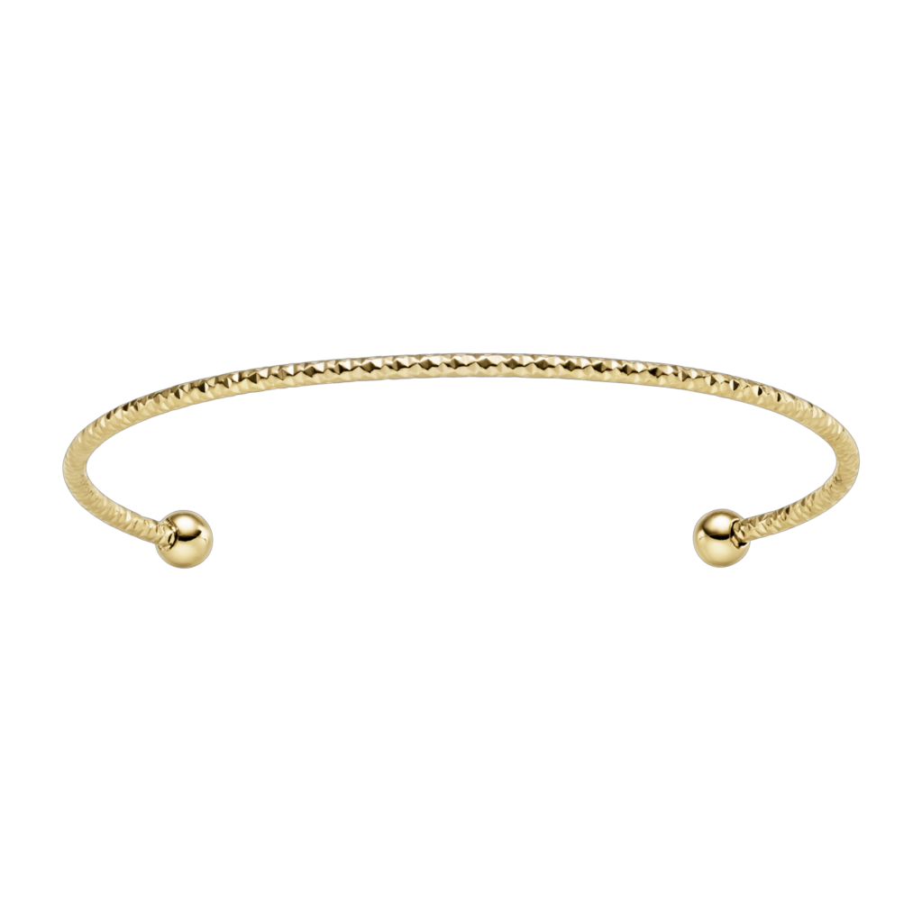 LIVORNO STÅL ARMRING ÅBEN FORG.