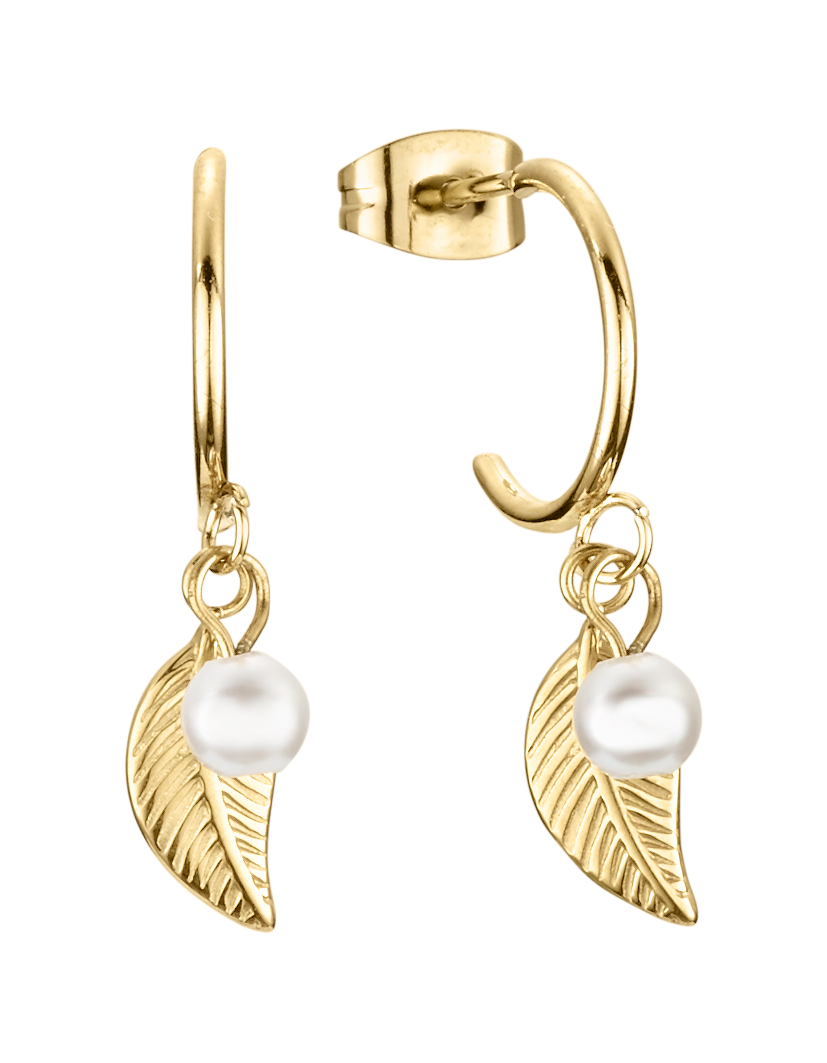 STÅL ØRESTIK FORG.BLAD M.PERLE