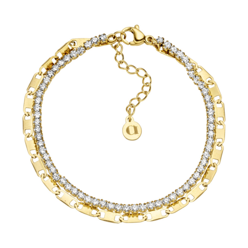 STÅL ARMBÅND STEN FORG