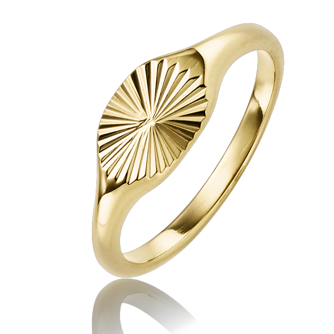 OSTIA STÅL RING SOL FORG
