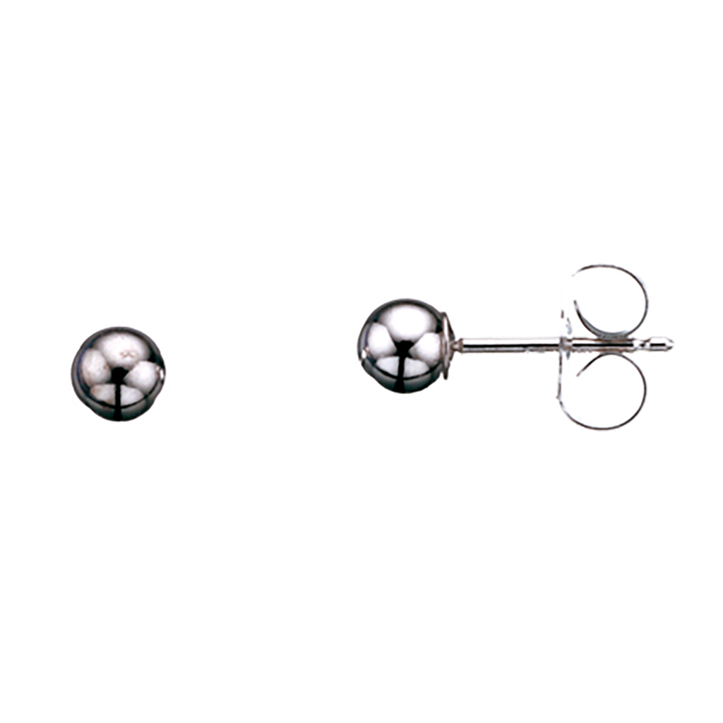 Scrouples Ørestikker i 14 Karat Hvidguld 9366