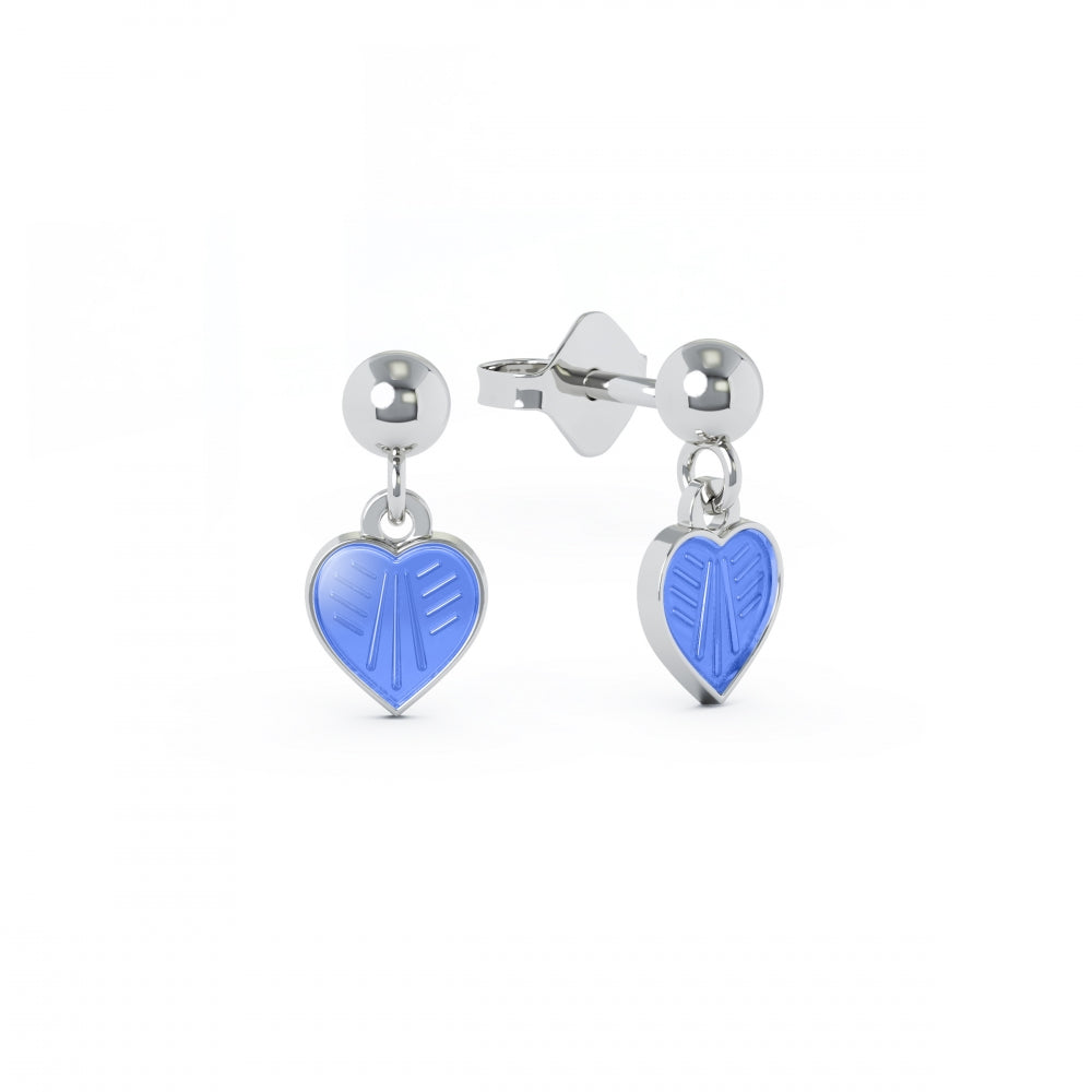 SØLV ØRESTIK M.HJERTE