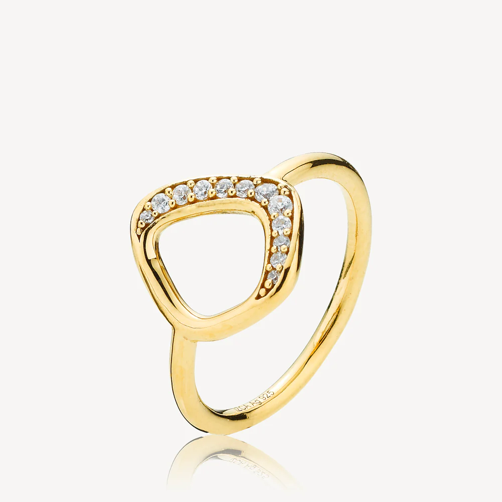 TITANIA - RING GOLD-PLATED